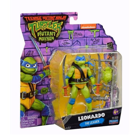 Фигурка TMNT Черепашки-ниндзя Movie III Леонардо 11,5 см (83281)