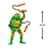 Фигурка TMNT Черепашки-ниндзя Movie III Микеланджело 11 см (83283)