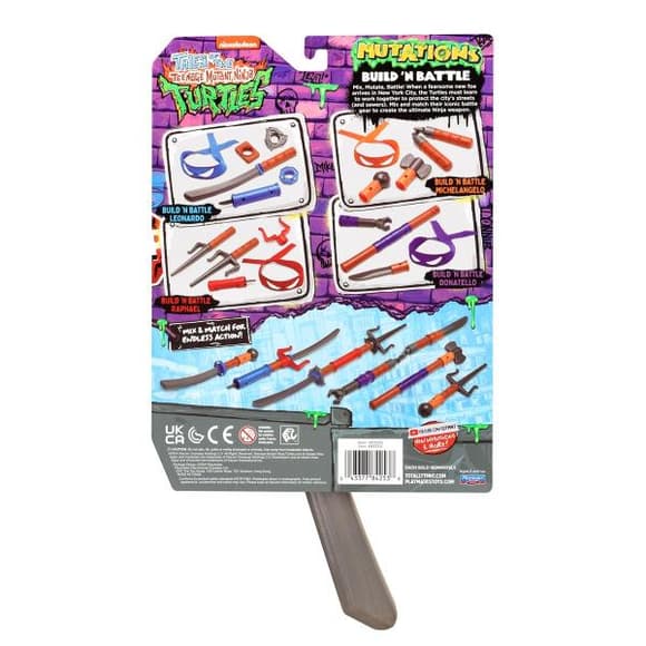 Игрушечное оружие TMNT Двойной удар Меч-катана Лео (84251)