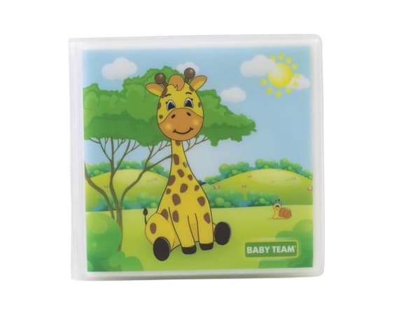 Книжка-іграшка для ванної Baby Team Тварини Сафарі (8742)
