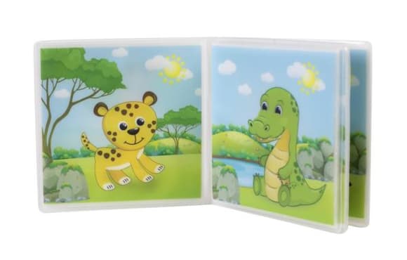 Книжка-іграшка для ванної Baby Team Тварини Сафарі (8742)