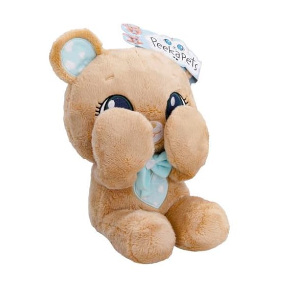 Мягкая игрушка Peekapets Коричневый мишка 30 см (907867)