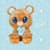 Мягкая игрушка Peekapets Коричневый мишка 30 см (907867)