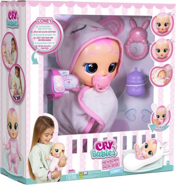 Інтерактивна лялька-плакса IMC Cry Babies Новонароджена Коні 32 см (911284)