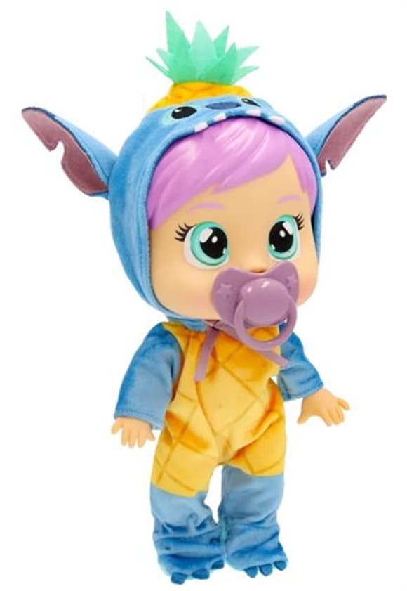 Лялька IMC Cry Babies Любов і турбота Disney Плакса Стіч 26 см з аксесуарами (927377)