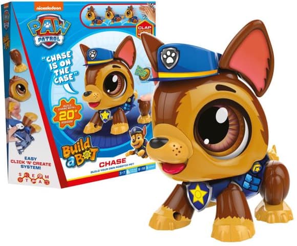 Интерактивная игрушка Build a Bot Paw Patrol Собери Гончика со звуками на англ. 20 деталей (928555.006)