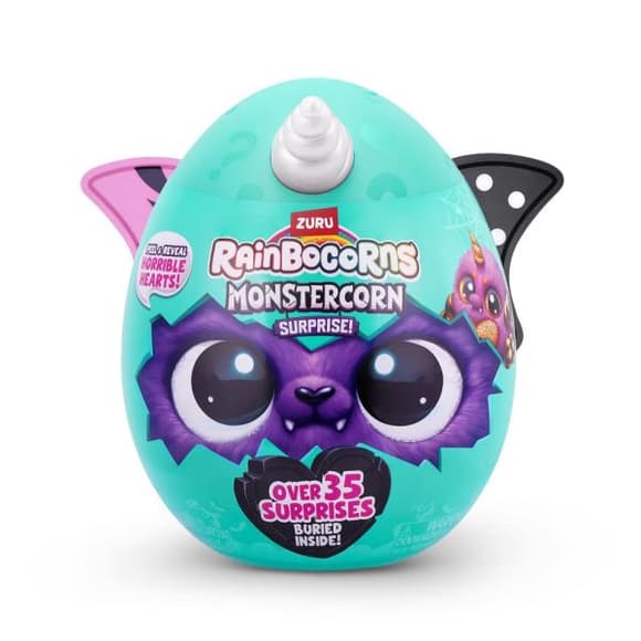 Мягкая игрушка-сюрприз Rainbocorns A Monstercorn Surprise Котенок розовый (9297A)