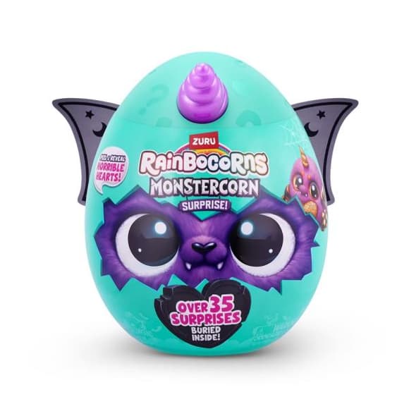 М'яка іграшка-сюрприз Rainbocorns G Monstercorn Surprise Кошеня фіолетовий (9297G)