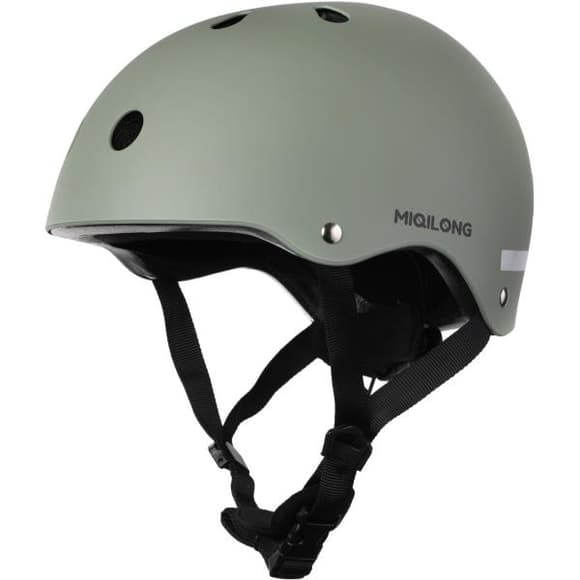 Детский защитный шлем Miqilong Atlas 45-54 см оливковый (ATLAS-M-OLIVE)