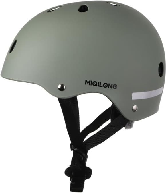 Детский защитный шлем Miqilong Atlas 45-54 см оливковый (ATLAS-M-OLIVE)