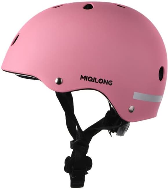Детский защитный шлем Miqilong Atlas 45-54 см розовый (ATLAS-M-PINK)