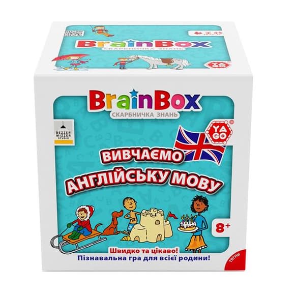Настільна гра YaGo Brainbox Вивчаємо англійську мову (BZZBRLLE01UA)