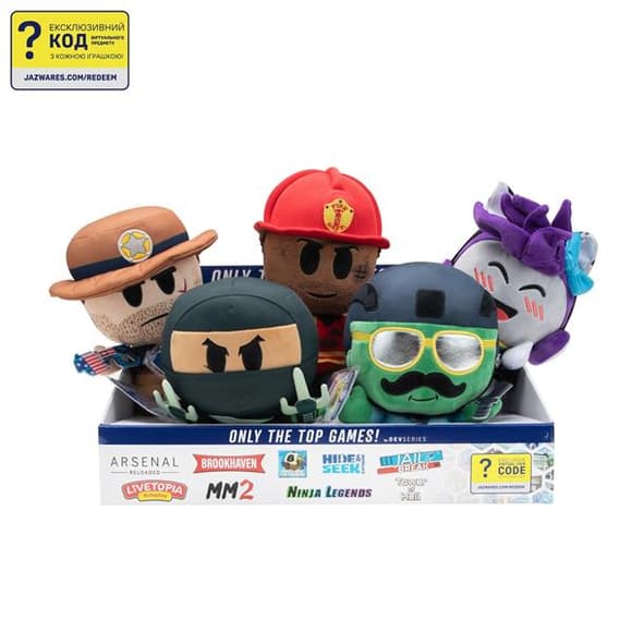 М'яка ігрaшка Devseries Collector Plush S1 Livetopia Firefighter 20 см (CRS0014)