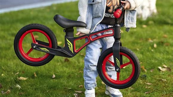Біговел Hape Нове дослідження двоколісний 12" червоний (E1080)