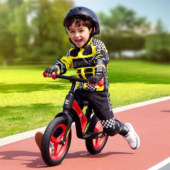 Біговел Hape Нове дослідження двоколісний 12" червоний (E1080)