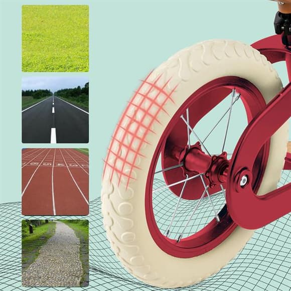 Беговел Hape двухколесный 12" красный (E1099)