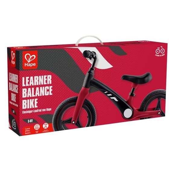 Біговел Hape двоколісний 12" червоний (E1207)