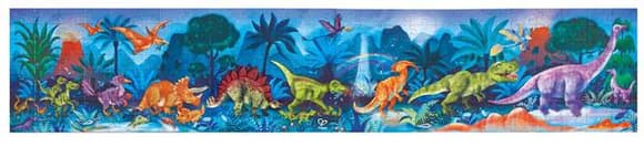 Пазл-панорама Hape Динозаври світяться 150 см, 200 ел. (E1632)