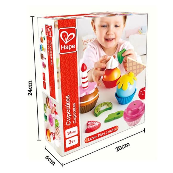 Іграшкові продукти Hape Тістечка (E3157)