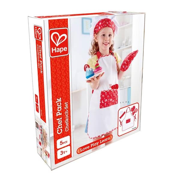 Дитячі кухонні аксесуари Hape Шеф-кухар (E3162)