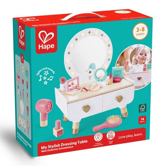 Игровой набор Hape Туалетный столик (E3219)