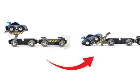 Автотрек Hape Гоночна траса та станція (E3734)