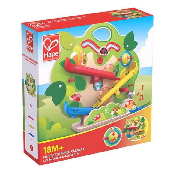 Бізіборд Hape Дорога білочки (E3821)