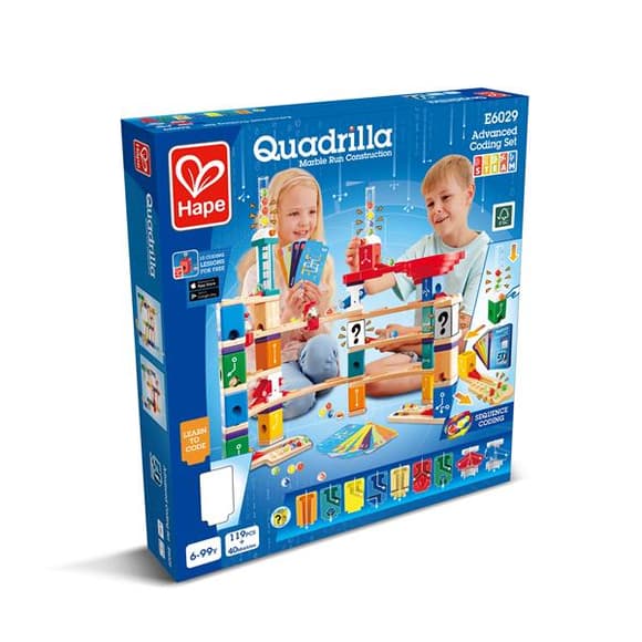 Конструктор-лабиринт Hape Quadrilla Программирование 159 эл. (E6029)