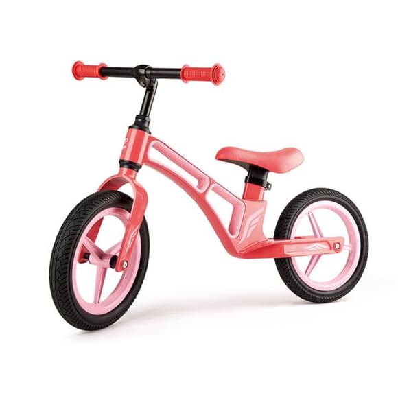 Беговел Hape Новое исследование двухколесный 12" розовый (E8653)