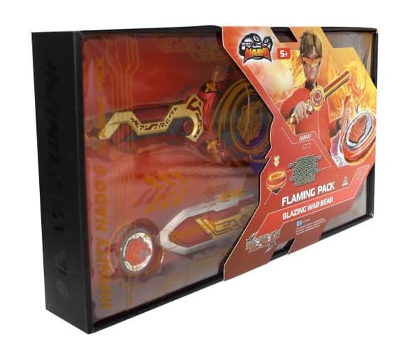 Волчок Infinity Nado VI Flaming Pack Пылающий Боевой Медведь (EU654142)