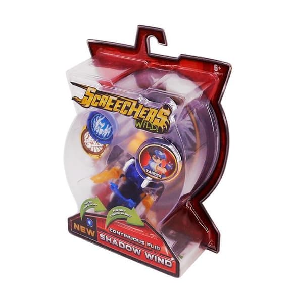 Машинка-трансформер Screechers Wild! S2 L1 Шедоу Вінд (EU684101)