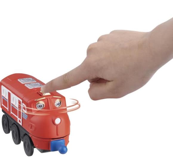 Паровозик Chuggington Вилсон с механической функцией и пазлом (EU890301)