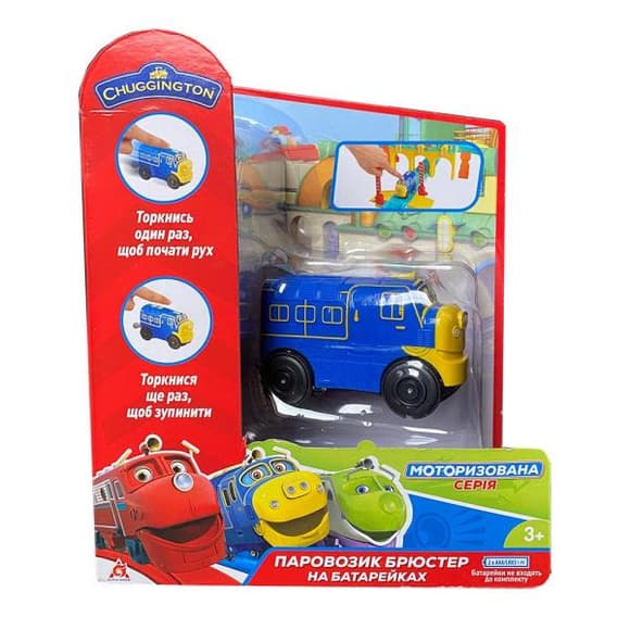 CHUGGINGTON: паровозик Брюстер на батарейках (EU890402)