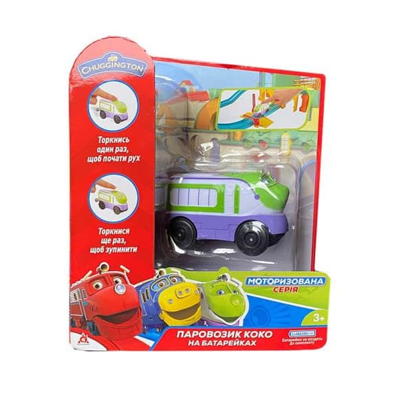 CHUGGINGTON: паровозик Коко на батарейках (EU890403)
