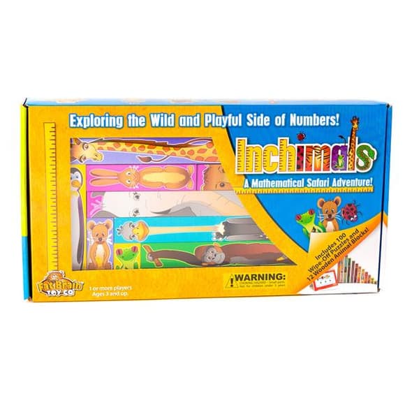 Набор для счета Fat Brain Toys Inchimals Зверята (F038ML)
