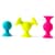 Набор сенсорных погремушек на присосках Fat Brain Toys pipSquigz 3 шт. (F089ML)