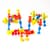 Конструктор Fat Brain Toys MiniSquigz на мініприсосках 75 деталей (F107ML)