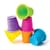 Тактильна Іграшка Fat Brain Toys Suction Kupz М'які чашки 6 шт. (F183ML)