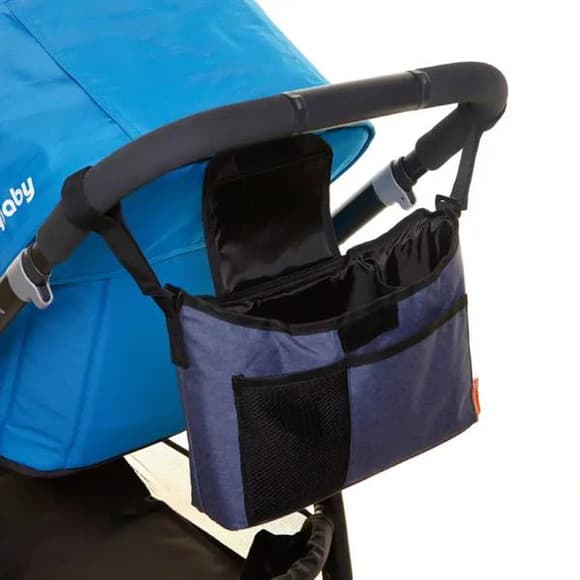 Сумка для коляски DreamBaby On The Go синій джинс (F2256)