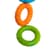 Тактильна іграшка Fat Brain Toys SillyRings Магнітні кільця 3 шт. (F269ML)