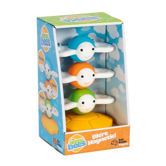 Магнитная пирамидка Fat Brain Toys Dizzy Bees Веселые пчелки (F294ML)