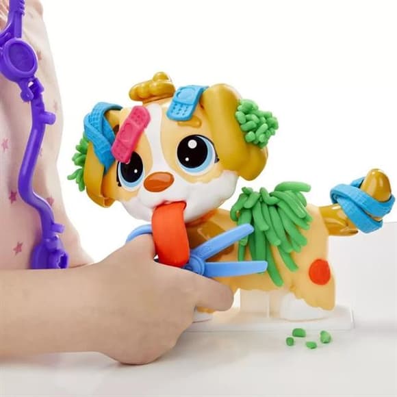 Набір ігровий із пластиліном Play-Doh Прийом у ветеринара (F3639)