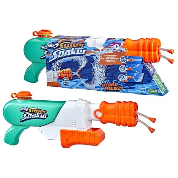 Вод ний бластер Nerf Супер Сокер Гідро Фрінзі (F3891)