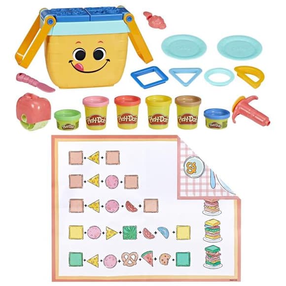 Набір для творчості Play-Doh Форми для пікніка з пластиліном (F6916)