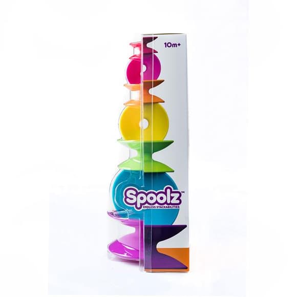 Пірамідка Fat Brain Toys Spoolz Кольорові котушки (FA181-1)