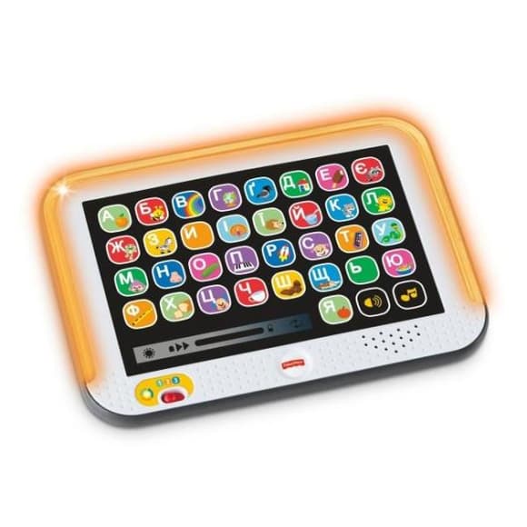 Інтерактивна іграшка Fisher-Price Smart Stages Іграшковий планшет укр. (FBR86)
