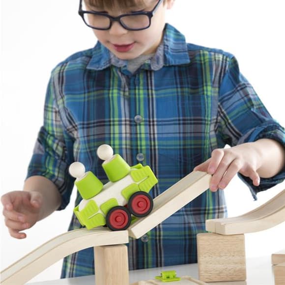 Деревянная дорога Guidecraft Block Science Мосты мира, 55 деталей (G2100R)