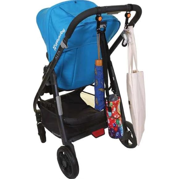 Сумка для коляски DreamBaby з аксесуарами сірий джинс (G2285)
