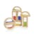 Кубики Guidecraft Block Play Намистини, 14 см, 8 шт. (G3012)