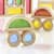 Кубики Guidecraft Block Play Маленька веселка, 5 см, 40 шт. (G3083)